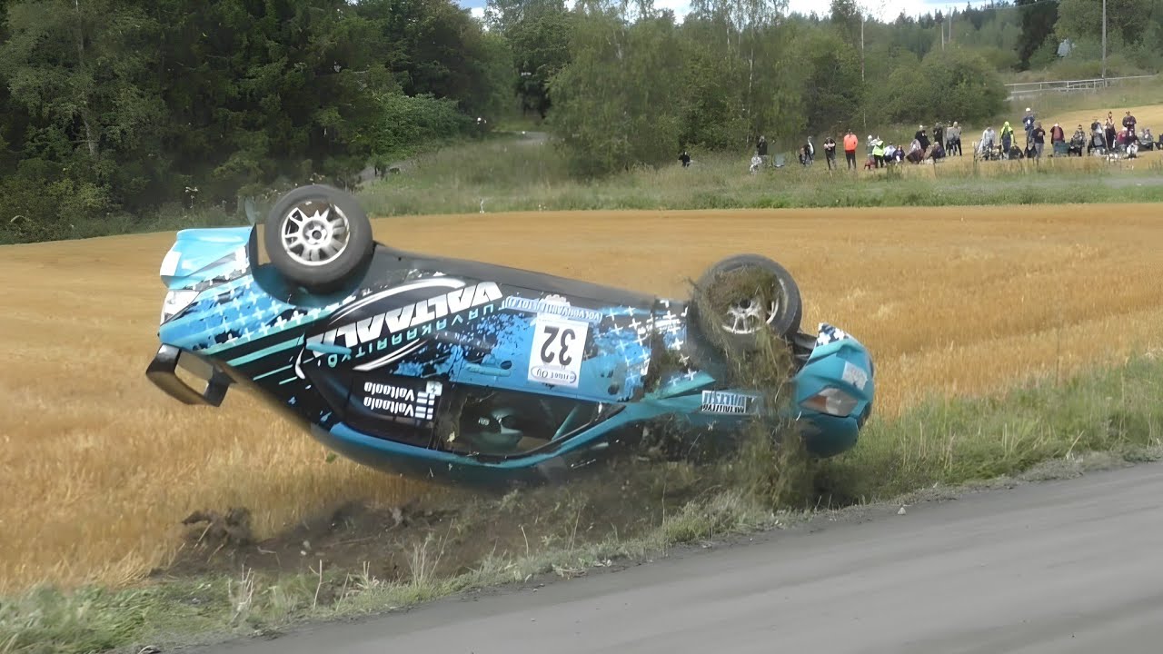 Finnish Rally Crashes & Action 2025