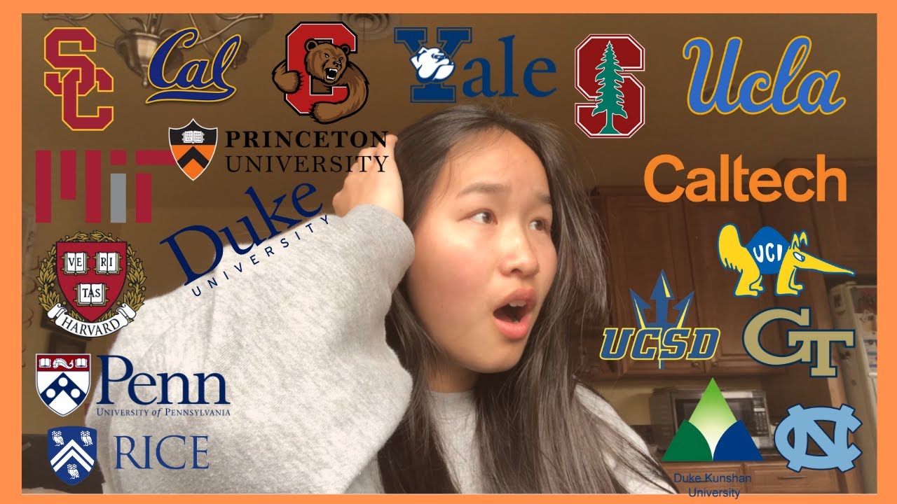 I GOT INTO MY DREAM SCHOOL!! college decisions 2020 (mit, caltech, upenn, & 15 more!)