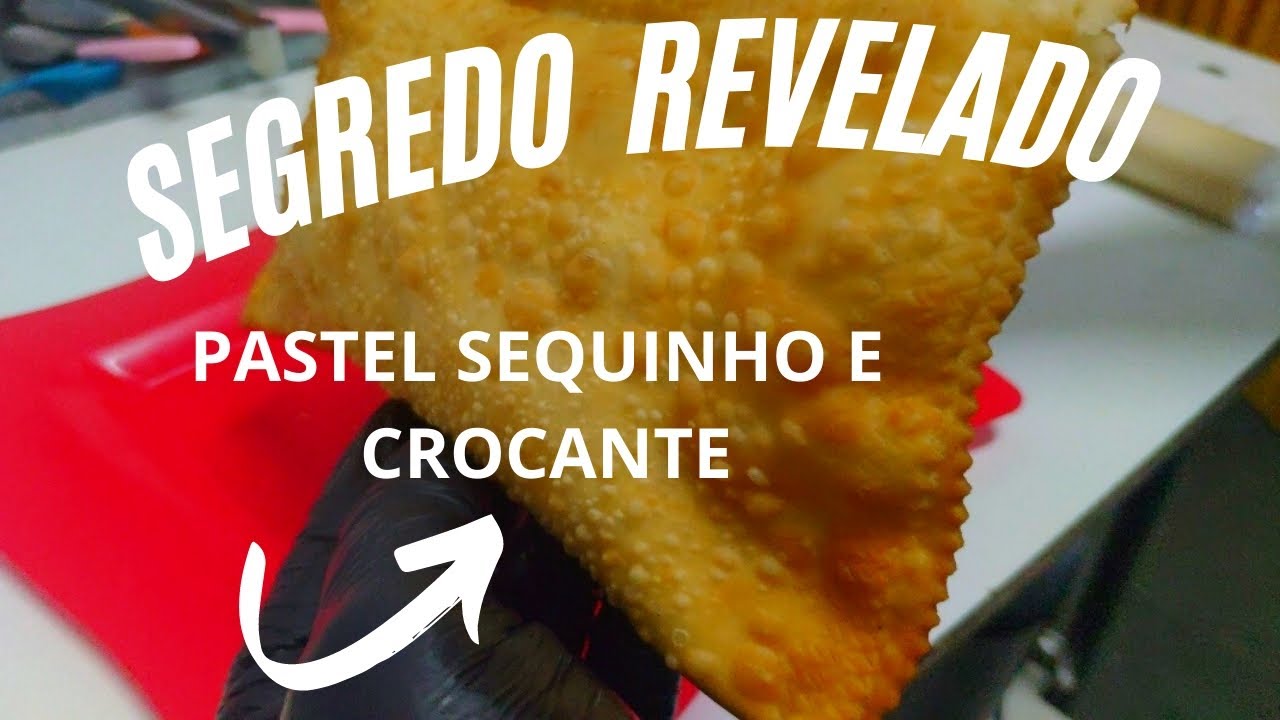 O segredo para o pastel ficar sequinho e saboroso na hora da fritura. Dicas Pastelaria do Kenny