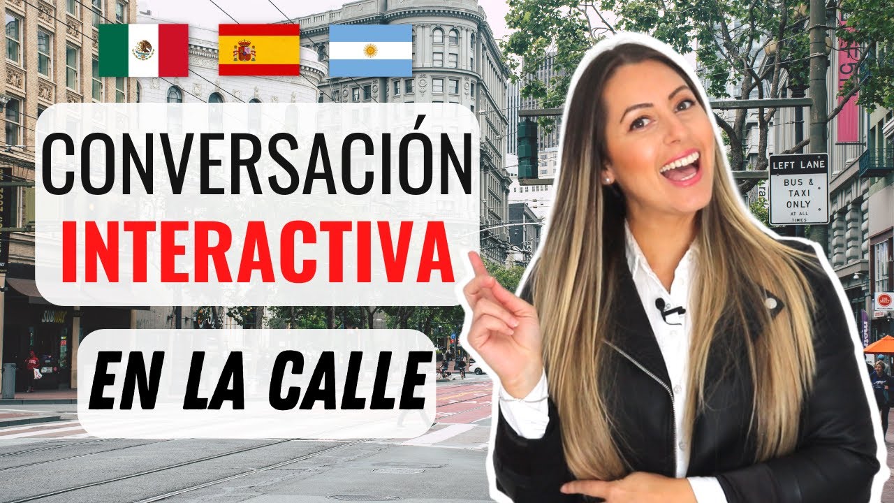 Interactive SPANISH CONVERSATION Practice to Improve your Speaking Skills | Conversación en español