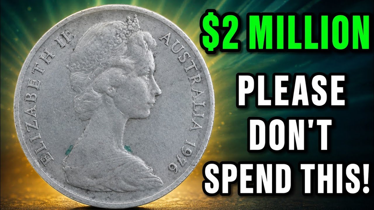 Australian 10 Cents 1977 Rare Coin? | Value in Dollars Today | Fine Condition Coin