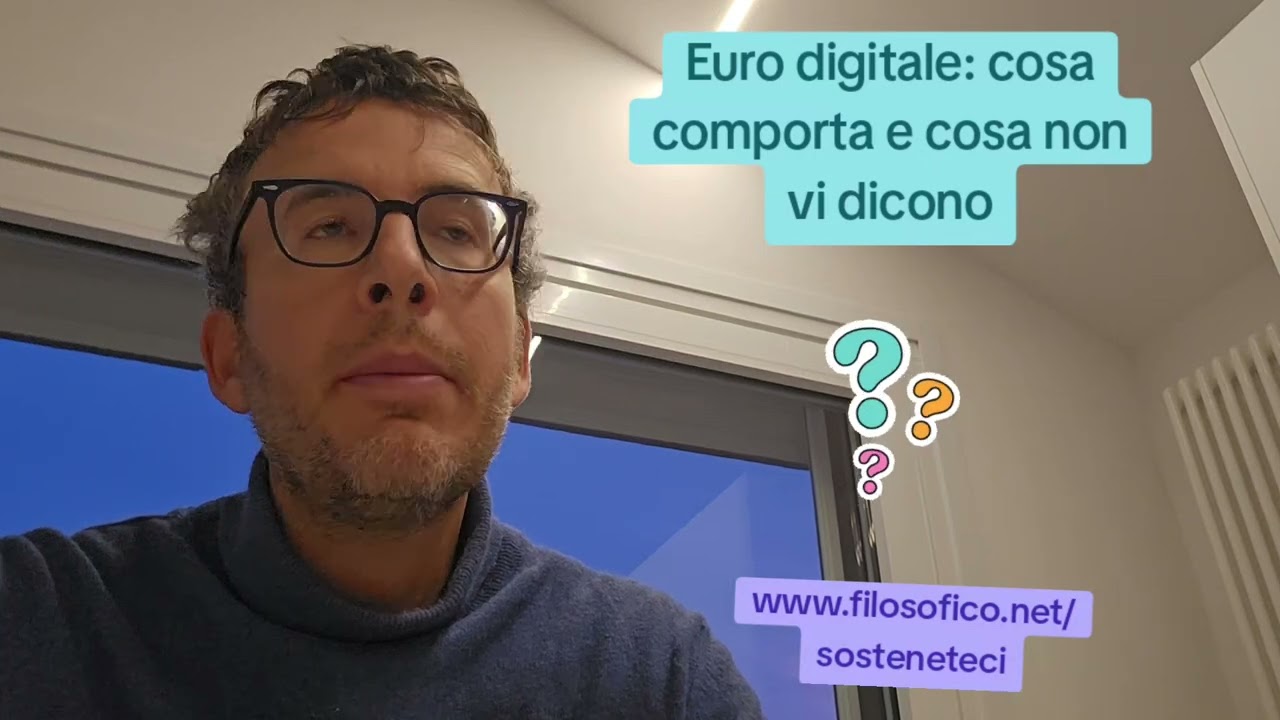 DIEGO FUSARO: Euro digitale: cosa comporta e cosa non vi dicono 