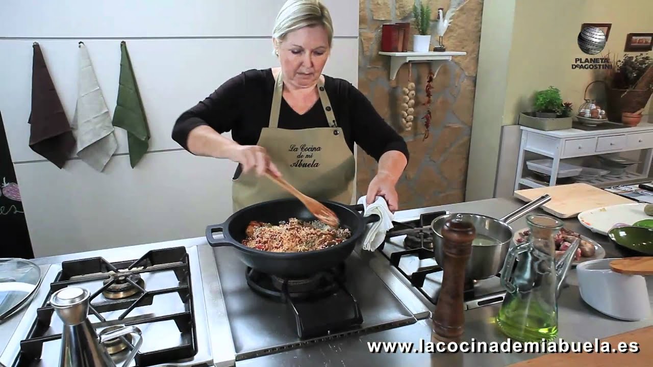 Arroz con conejo - La Cocina de mi Abuela