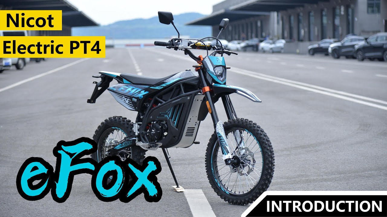 2022 72V Electric dirt bike!--Nicot eFox short review