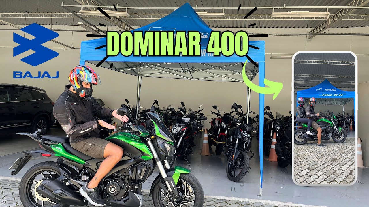 Fui na Bajaj Testar a Dominar 400: Vale a Pena Mesmo?