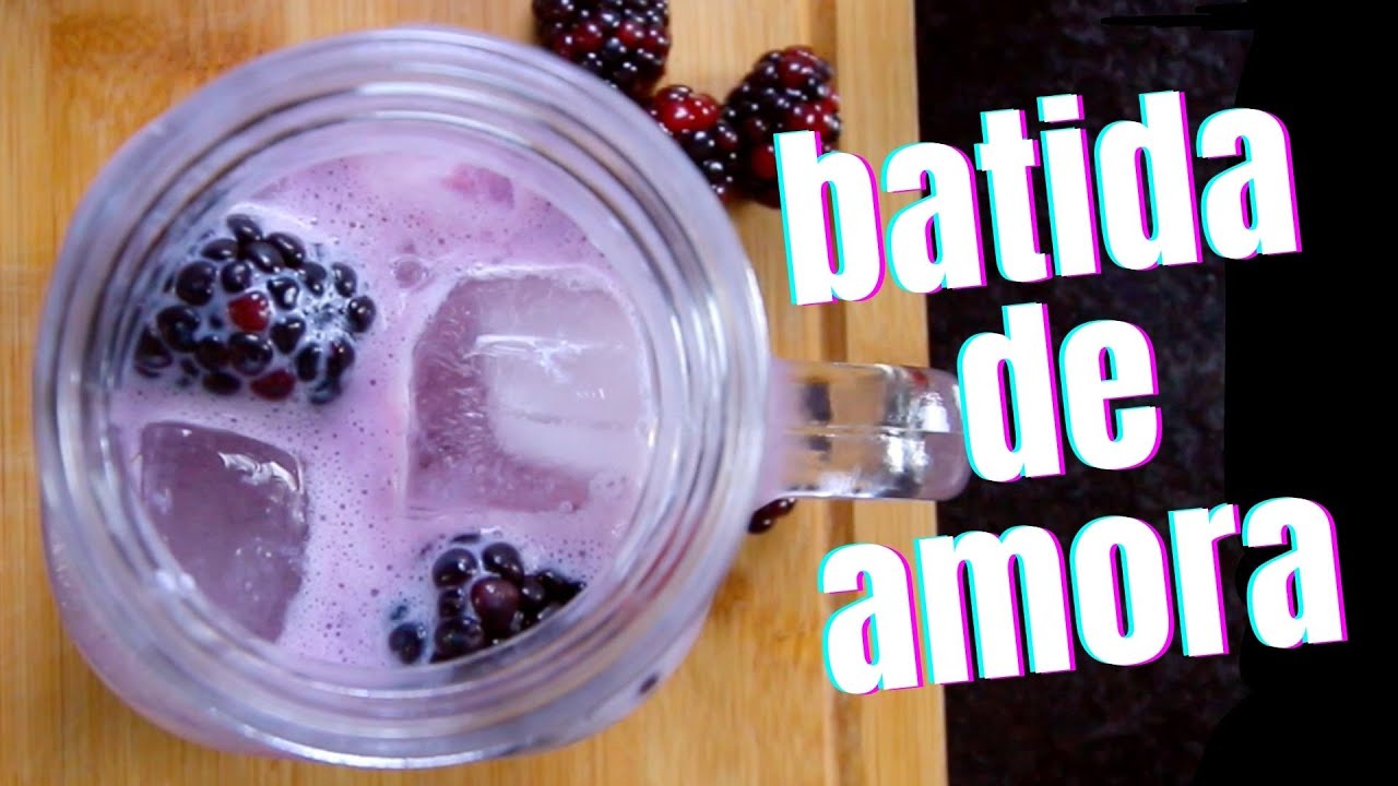 A RECEITA MAIS F&Aacute;CIL DE BATIDA DE AMORA
