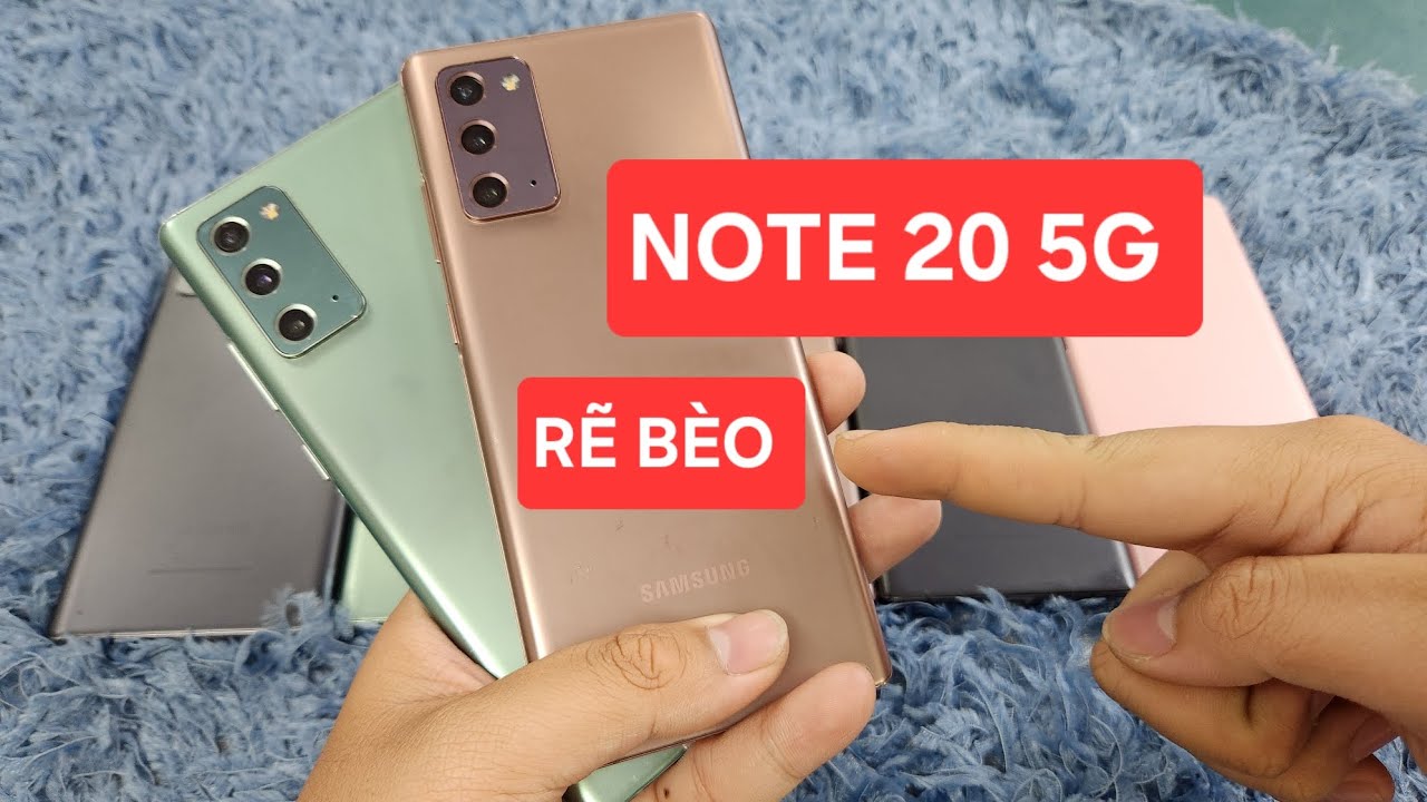 SAMSUNG NOTE 20 5G CAO CẤP MÀ GIÁ SINH VIÊN - CỰC ĐÁNG MUA
