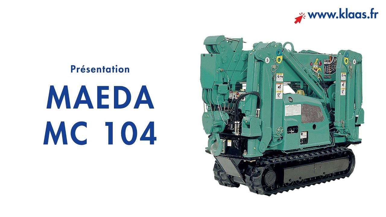 MAEDA - MC104 mini grue araignée