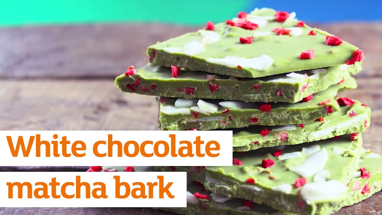 Matcha bark | Recipe | Sainsbury's