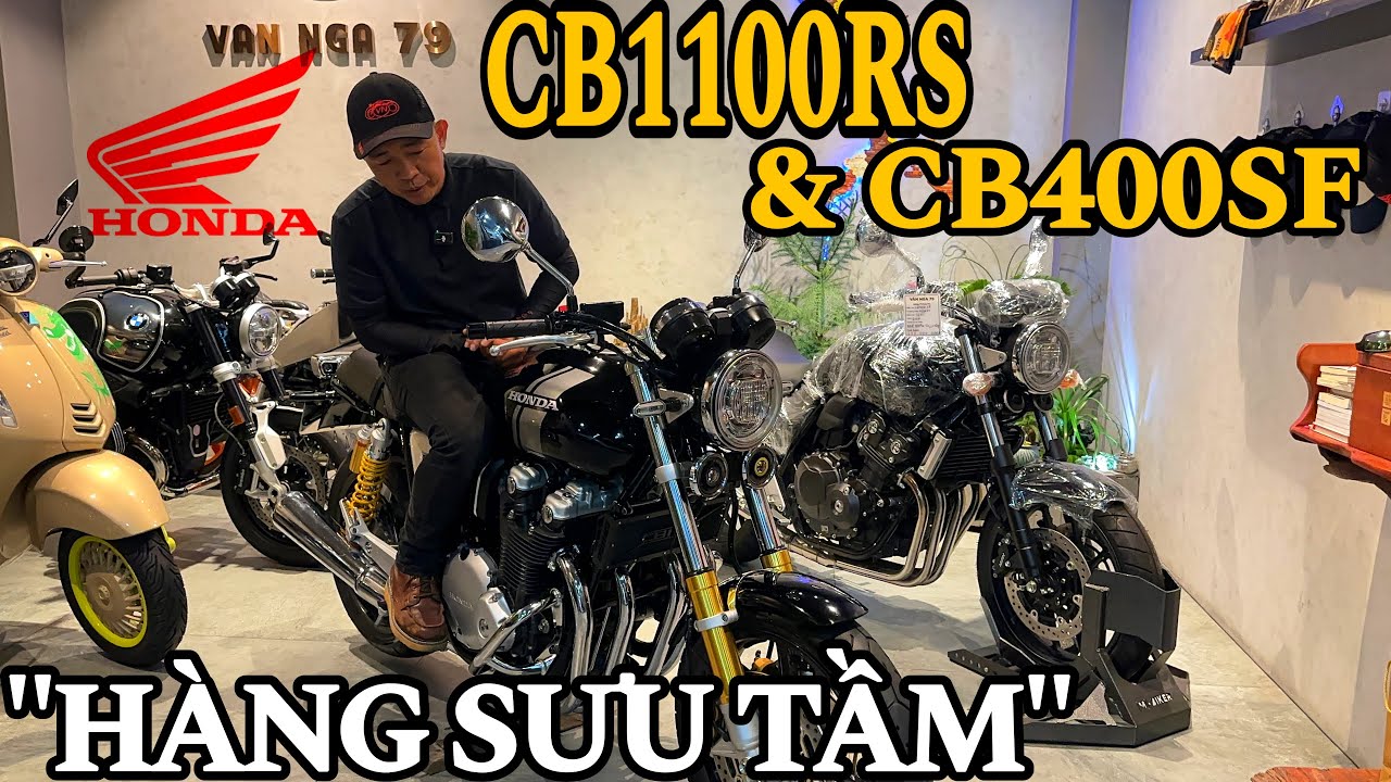 “Cặp đôi sưu tầm” CB1100RS siêu cọp đáng sưu tầm và CB400SF Mới 100% nhập đội phục vụ anh em đam mê😎