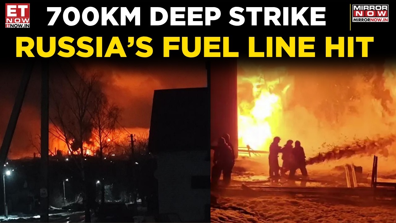 Ukraine Hits Russia&rsquo;s Energy Core: Massive Drone Strike On Yaroslavl Refinery | Global Oil Impact