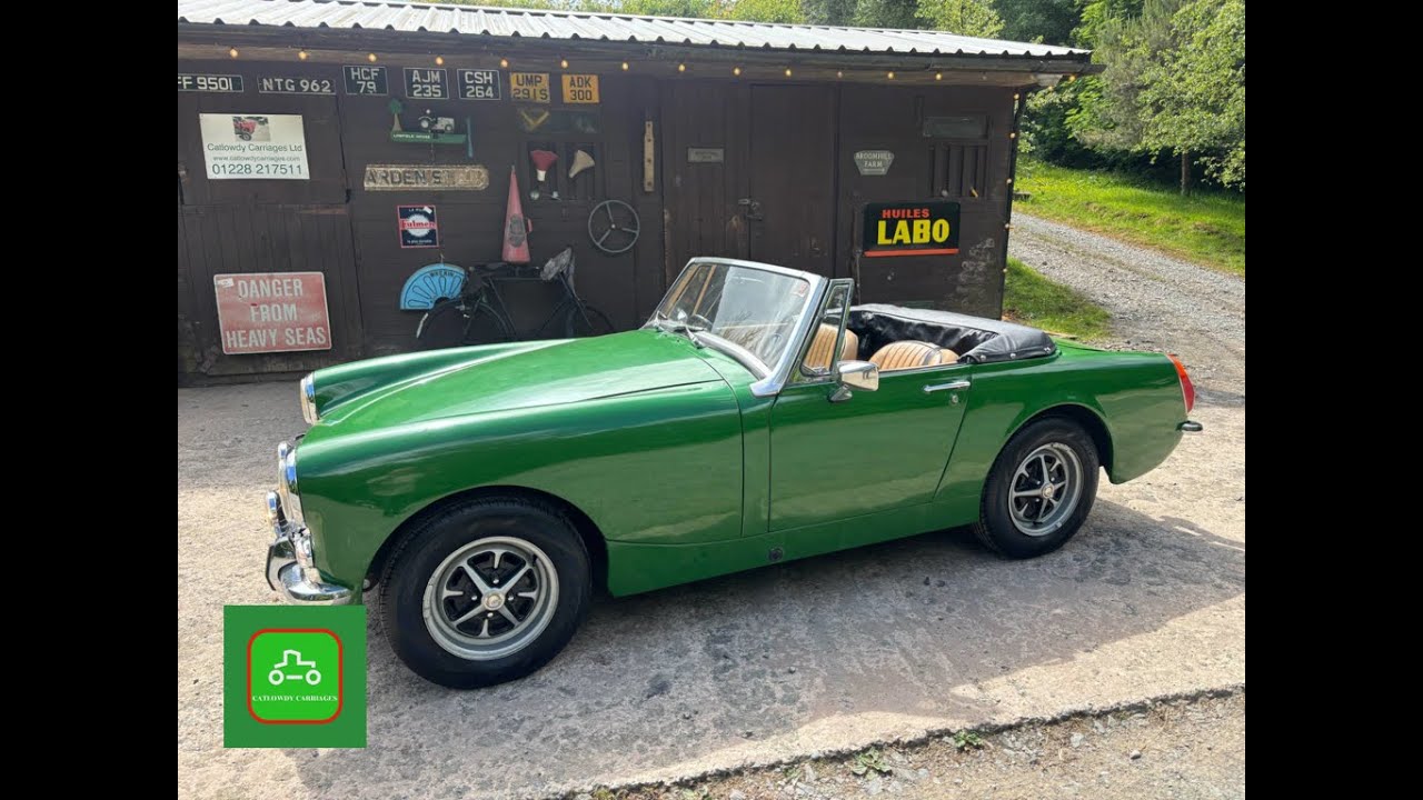 1972 MG MIDGET RWA SOLD BY www.catlowdycarriages.com