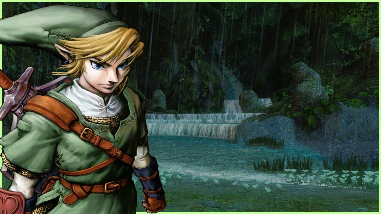 pov: You Stay the Night in Faron Woods in Twilight Princess (+ Zelda Music & Rain)