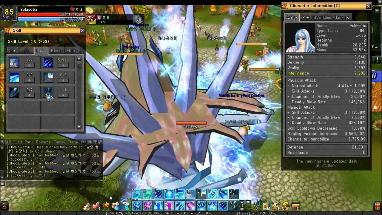 Lunia Yuki skills