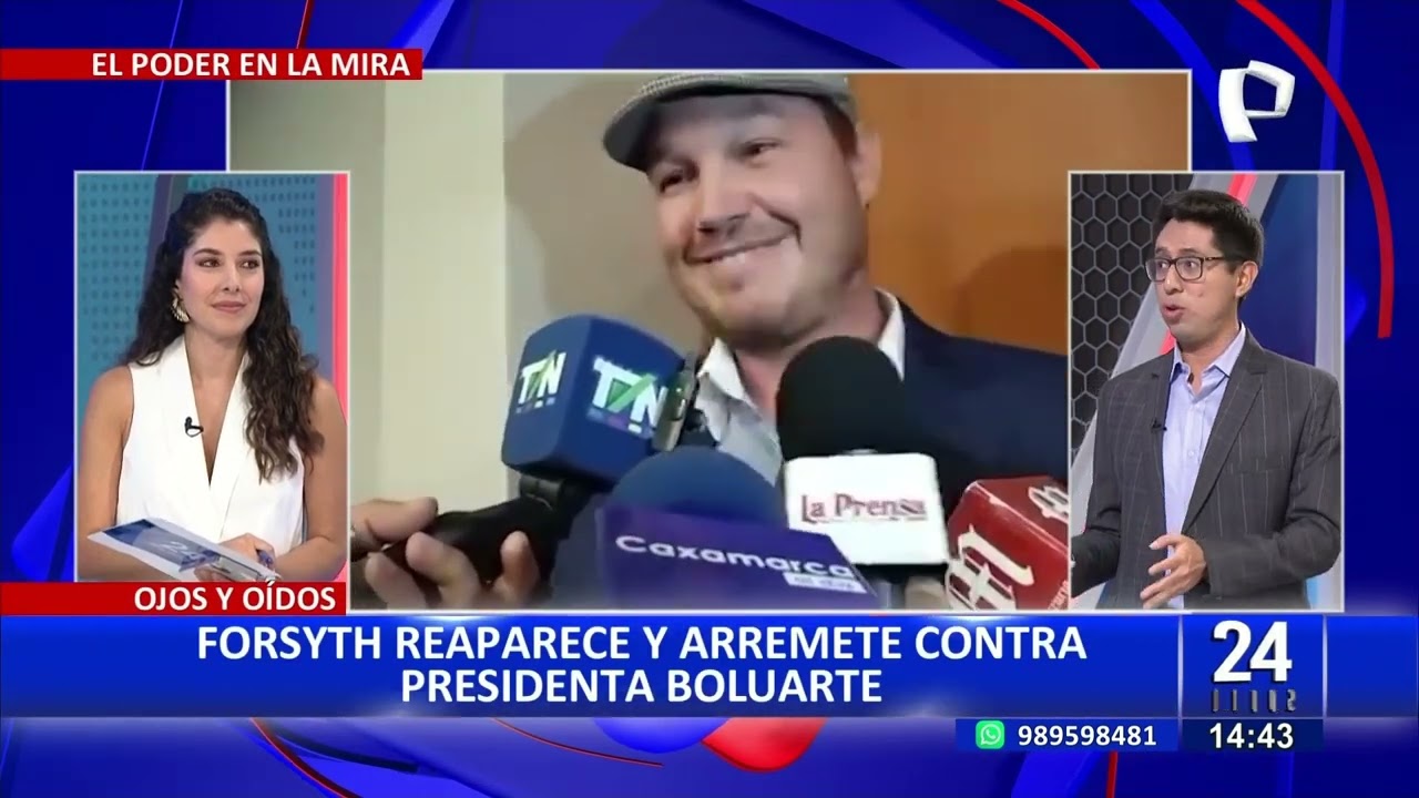 George Forsyth no descarta postular a la Cámara de Diputados