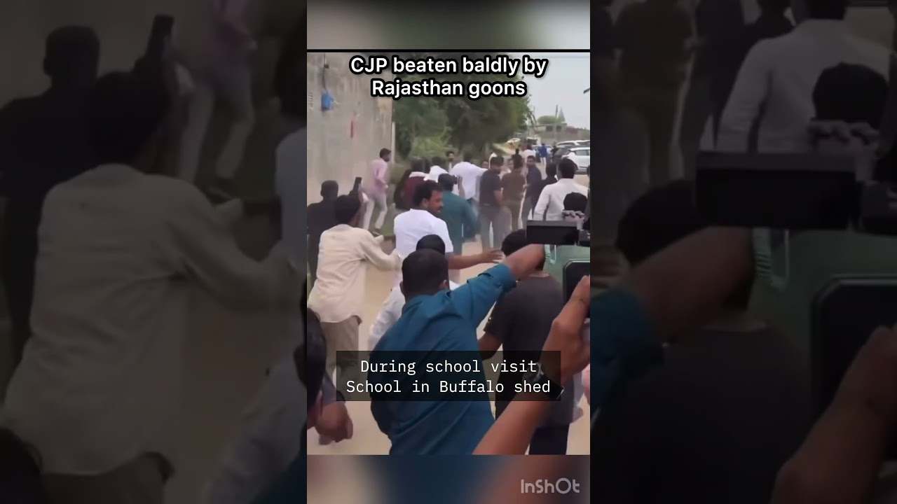 CJP volunteers beaten by Rajasthan locals during school inspection