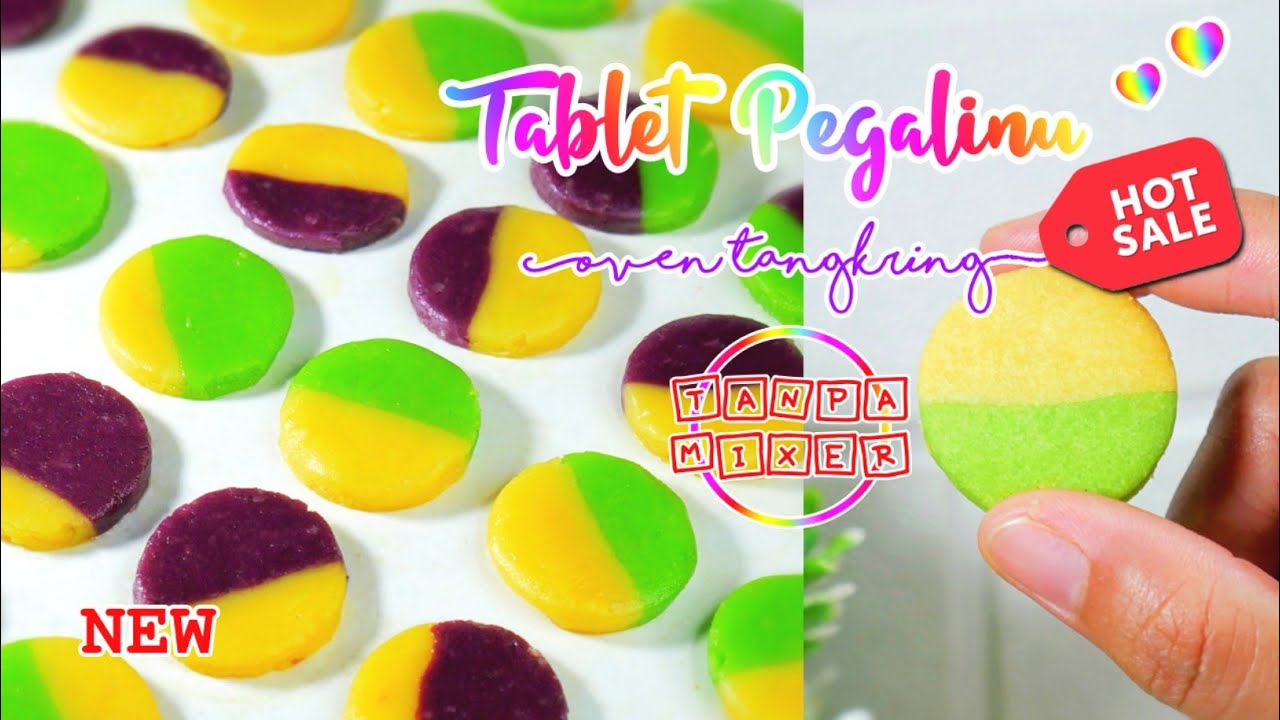 KUE KERING LEBARAN 2023 TERBARU - KREASI KUE KERING TABLET PEGAL LINU @dapuriana