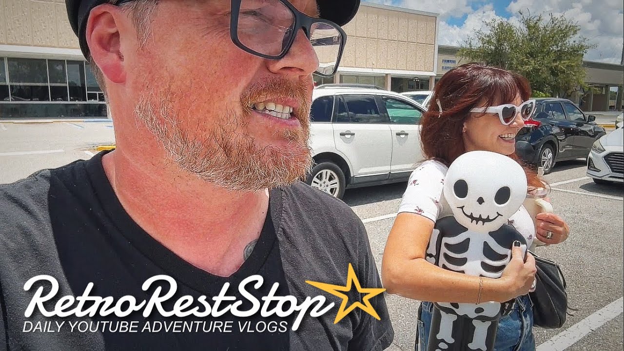 Thrifting Physical Media & Code Orange Halloween Shopping | Retro Rest Stop