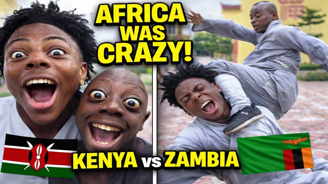 IShowSpeed Meets TENGE TENGE in Kenya & Becomes a Monk in Zambia! 🇰🇪🇿🇲
