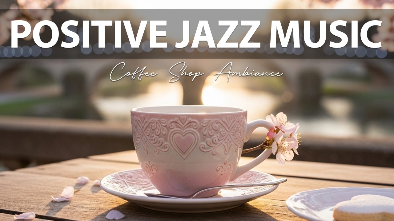Positive Jazz Music ☕ Coffee Shop Ambiance & Bossa Nova Instrumental for Loving Moments