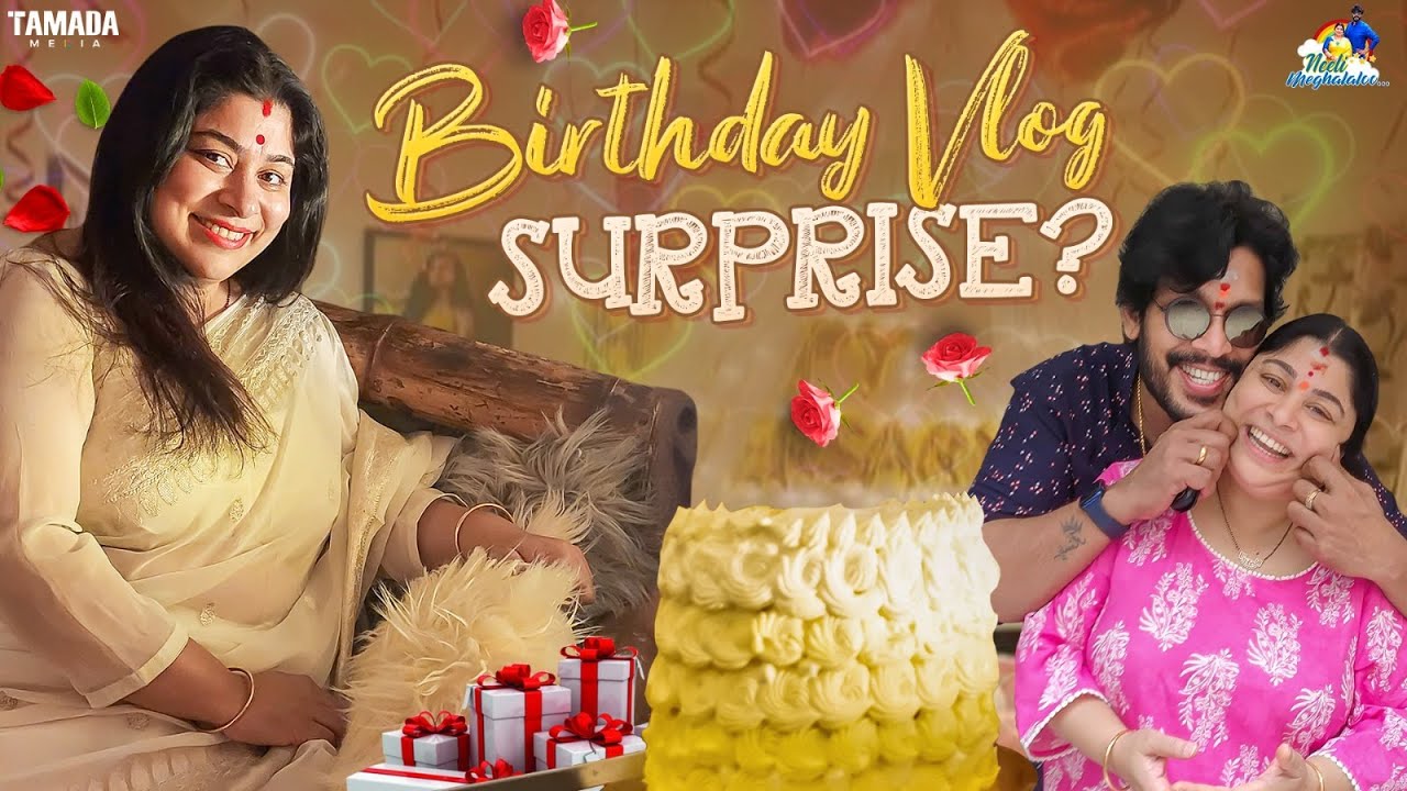 Birthday Vlog Surprise..? || @neelimeghaalaloo || Tamada Media