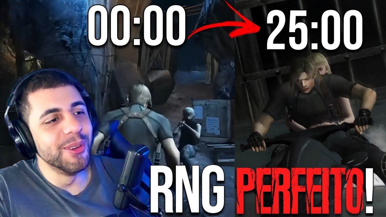 MasterReset REAGE a ILHA em 25 MINUTOS no MELHOR RNG POSS&Iacute;VEL - Resident Evil 4
