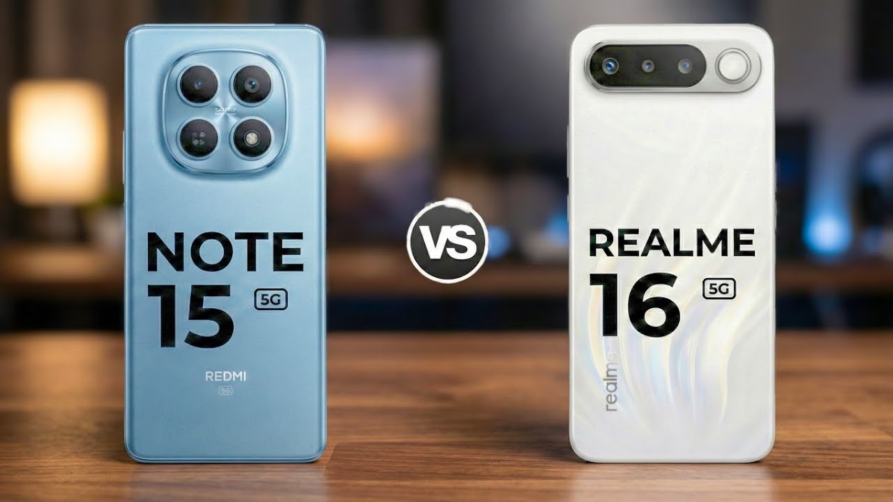 Redmi Note 15 5G Vs Realme 16 5G l Same type price but specs are different😳lll