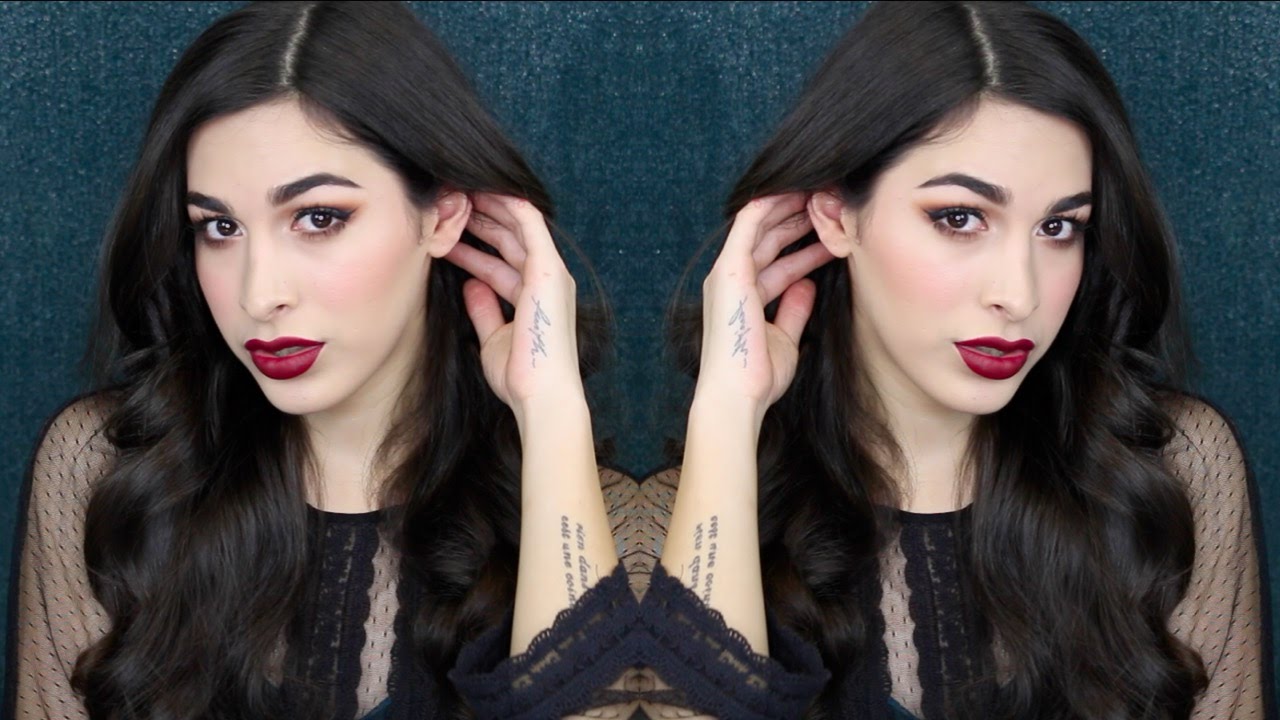 MAQUILLAJE GOTICO | GOTH GLAM | TUTORIAL | Victoria Volkova