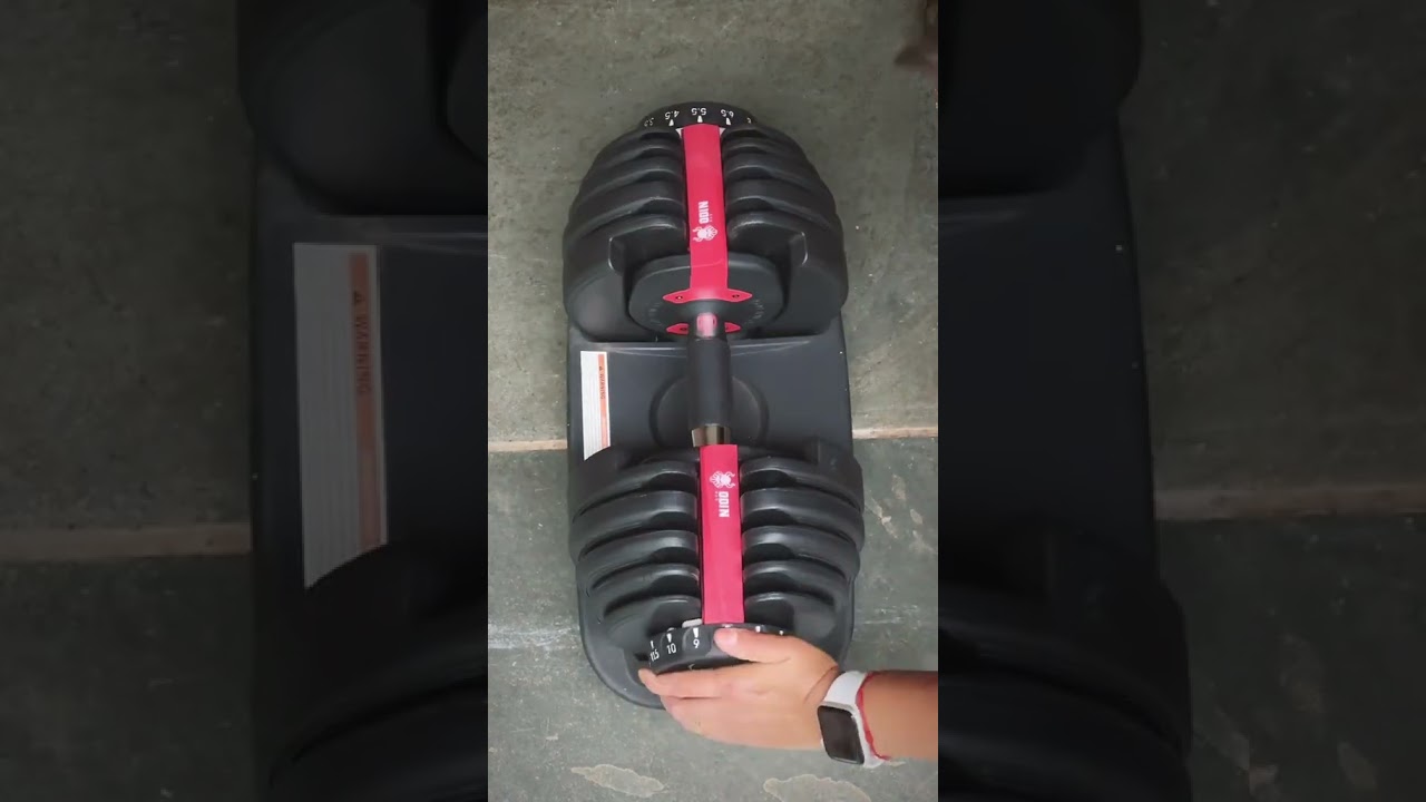 Halter Dumbbell Ajust&aacute;vel 24kg Smart | Peso Regul&aacute;vel com Seletor Autom&aacute;tico Ergon&ocirc;mico