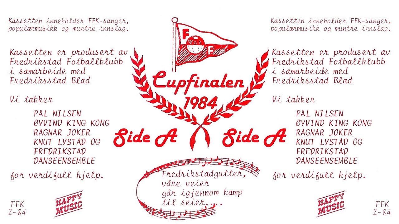 Cupfinalen 1984 (Side A) - Med Raymon