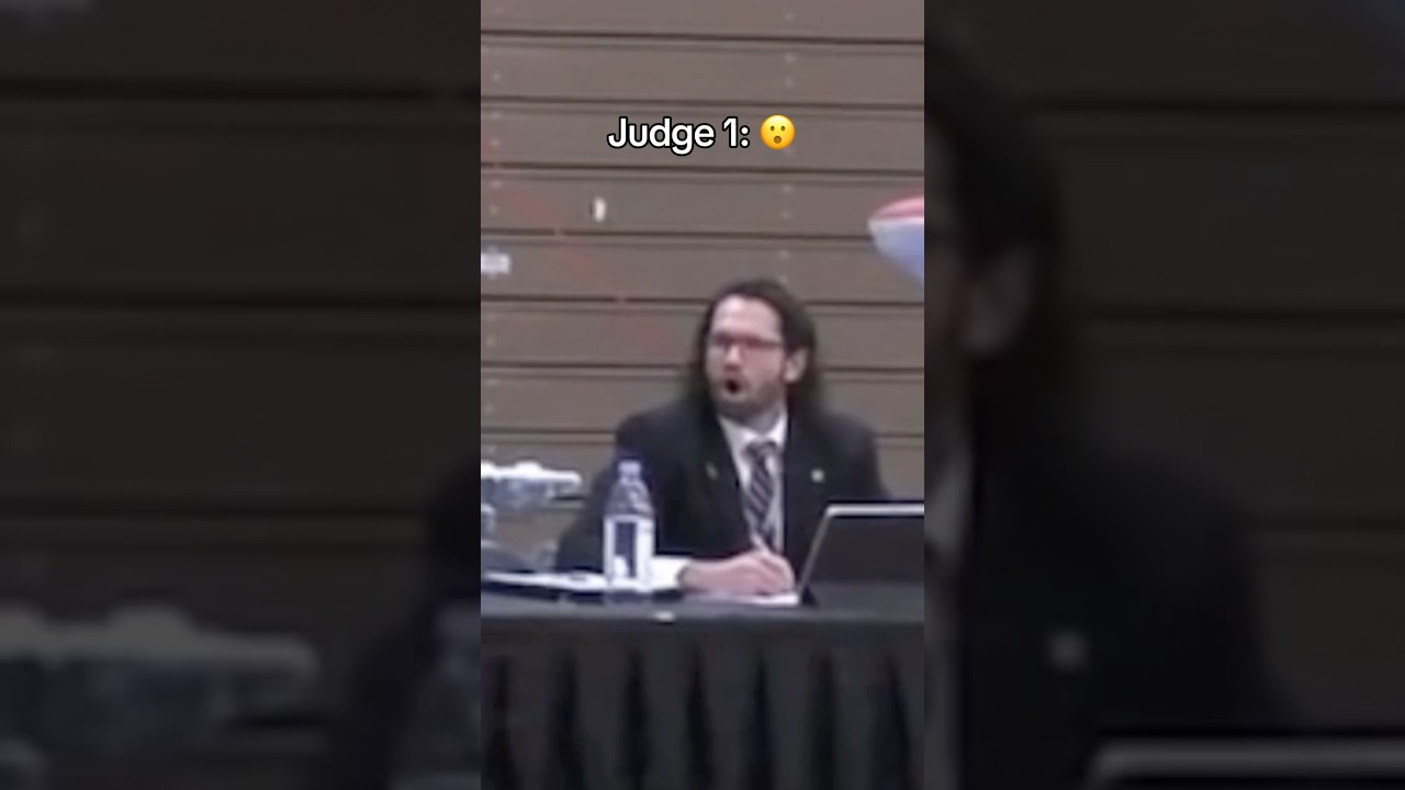 I impressed the judges 😂 