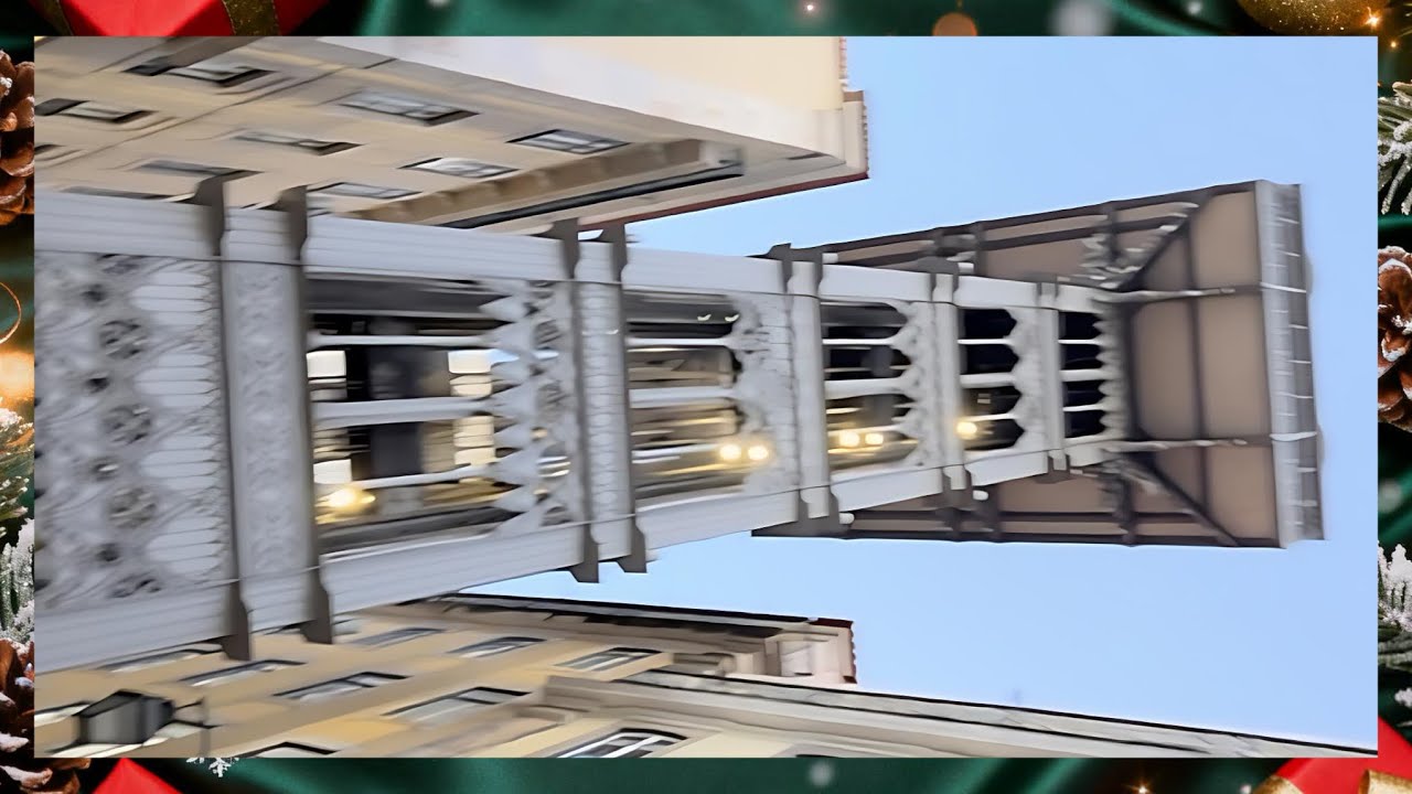 Lisbon, Portugal “Elevador de Santa Justa.” The last episode of the Lisbon.