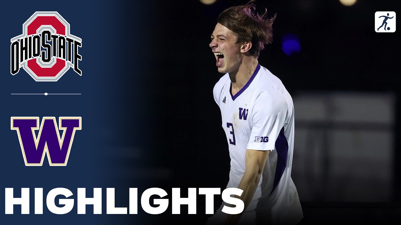 Ohio State vs Washington | NCAA College Soccer | Highlights - September 21, 2026