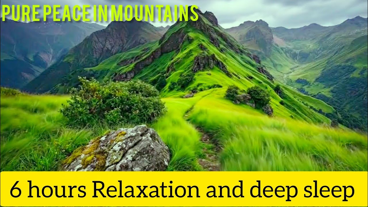 Nature mountain 4k video Relaxing Mountain Landscape @UNREFINEDWORLD 