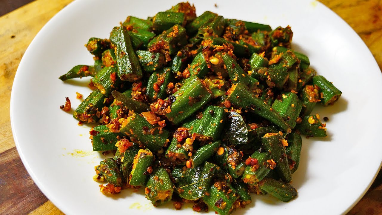 How to Make Bhendi /Okra Fry | Ladies Finger Masala Recipe | Big Foodie