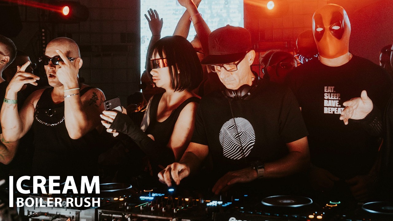 Cream | Boiler Rush: The Matrix Rave 2025  (Techno Live Set) 