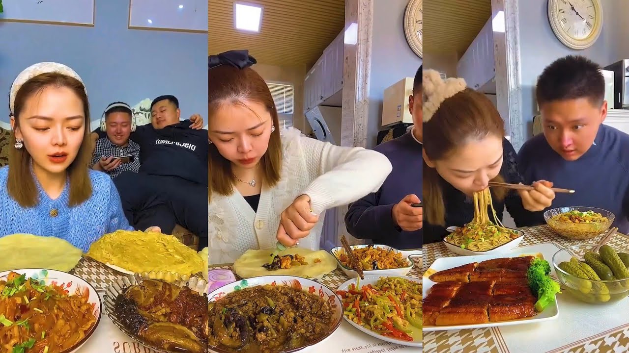 Funny Brother and Sister with Husband Yummy Food Eating Challenge||Prank 😂🤫||Comedy 🤣🤣