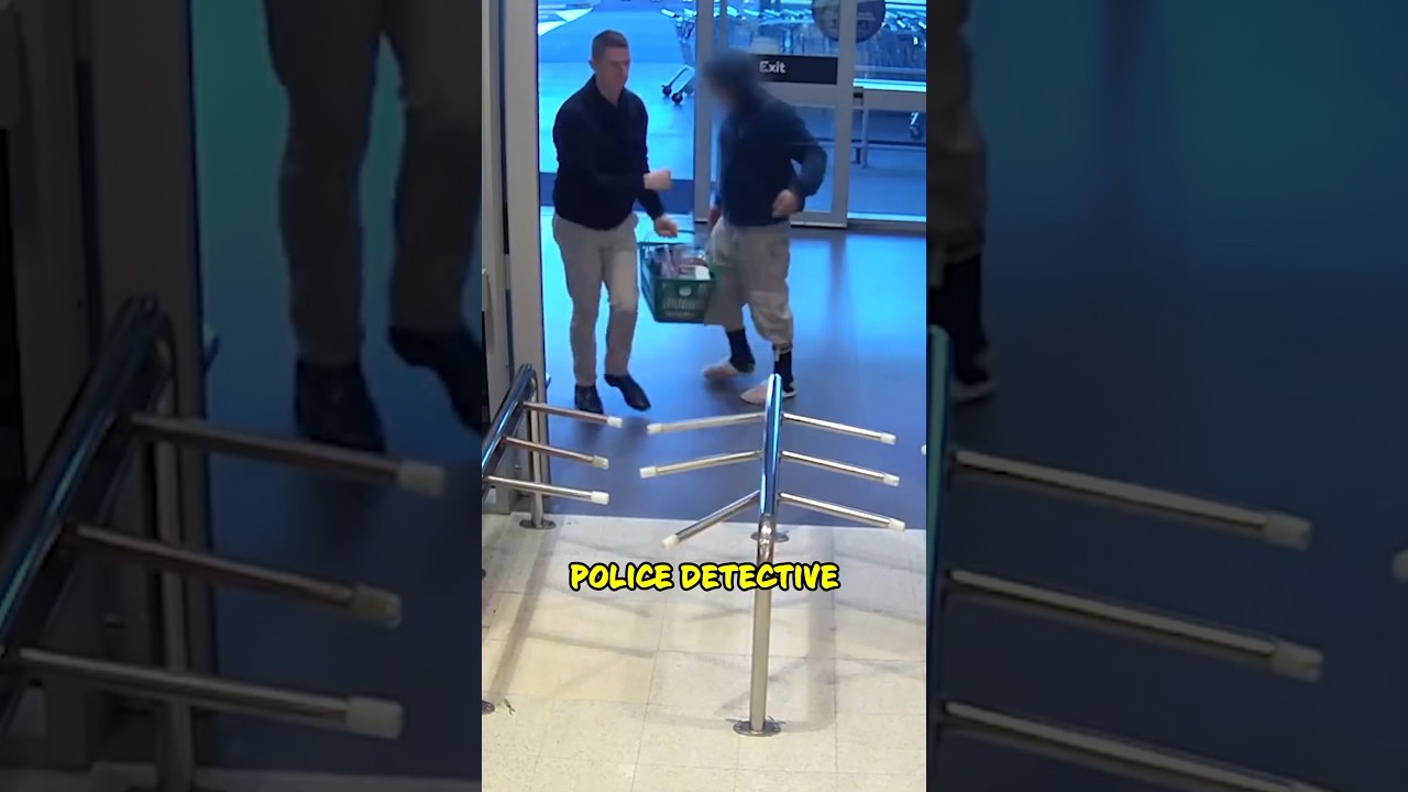 Off-Duty Cop&rsquo;s Perfect Timing Saves the Day 😱 #shorts