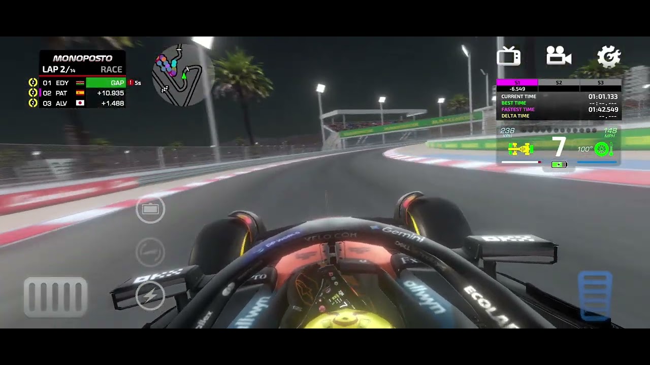 Race night in Bahrain 