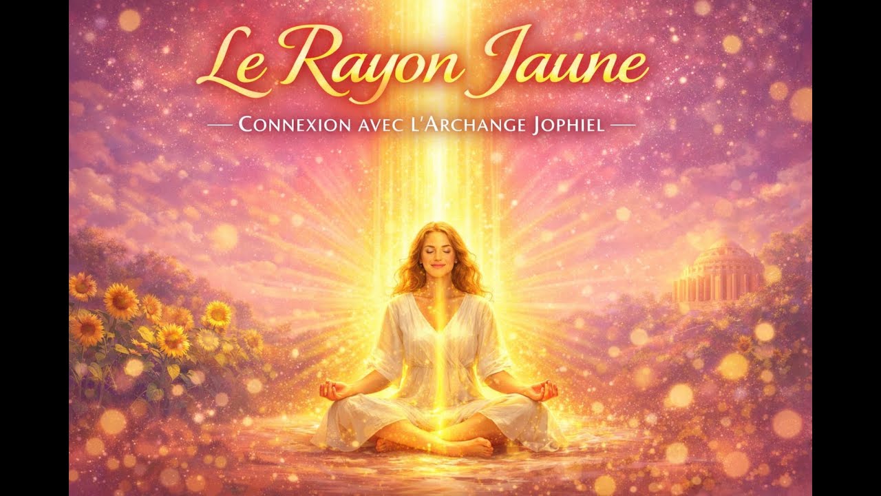 Le rayon jaune - Connexion avec l'archange Jophiel - Méditation quantique avec Joëlle Maurel