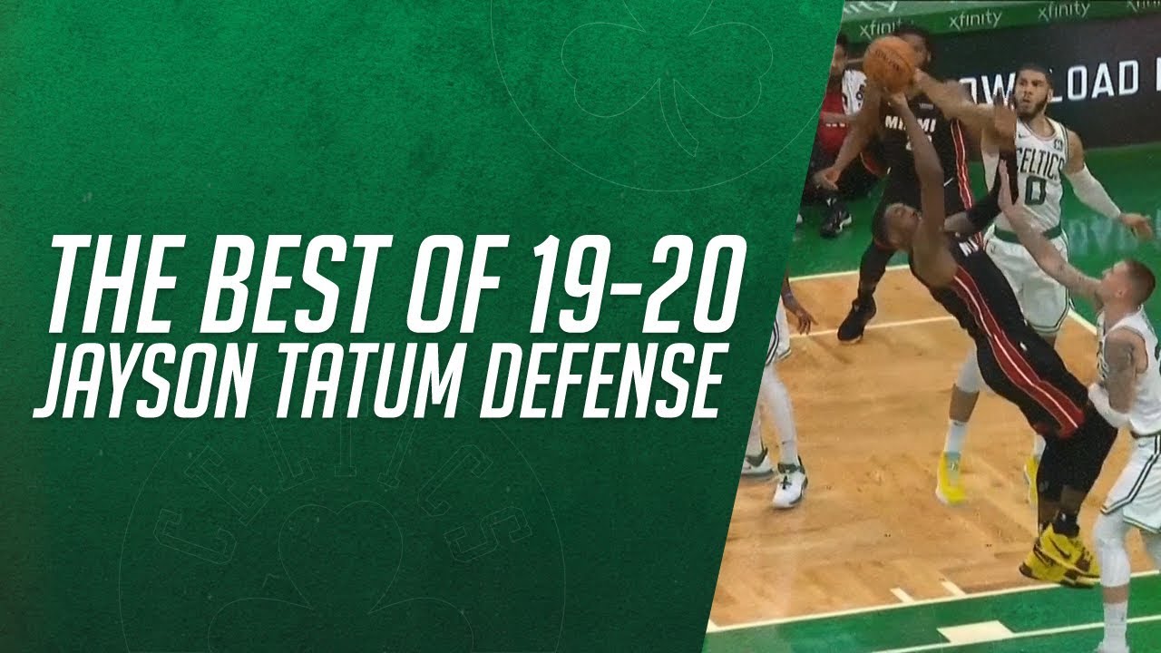 Best of 2019-20: Jayson Tatum defense