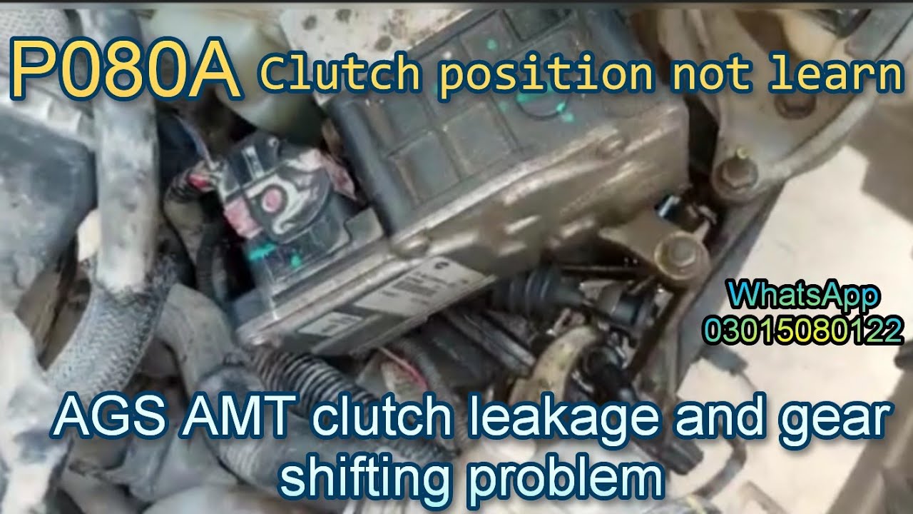 P080A clutch position not learned suzuki cultus celerio. Gear shifting problem solve.