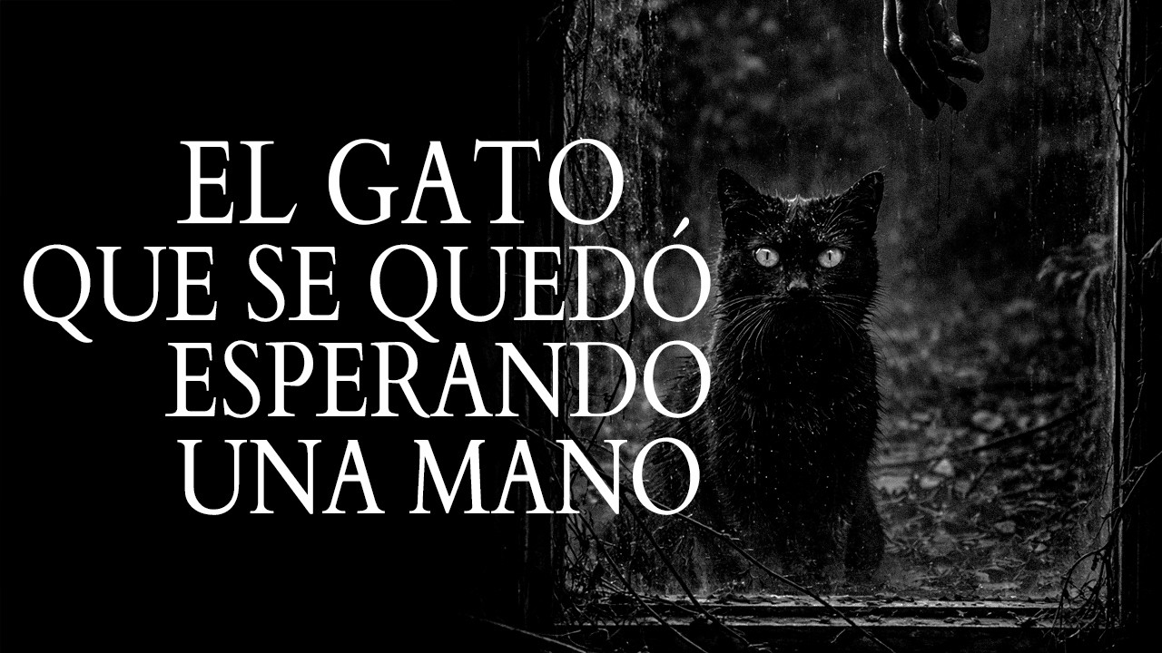 EL GATO QUE SE QUEDÓ ESPERANDO UNA MANO