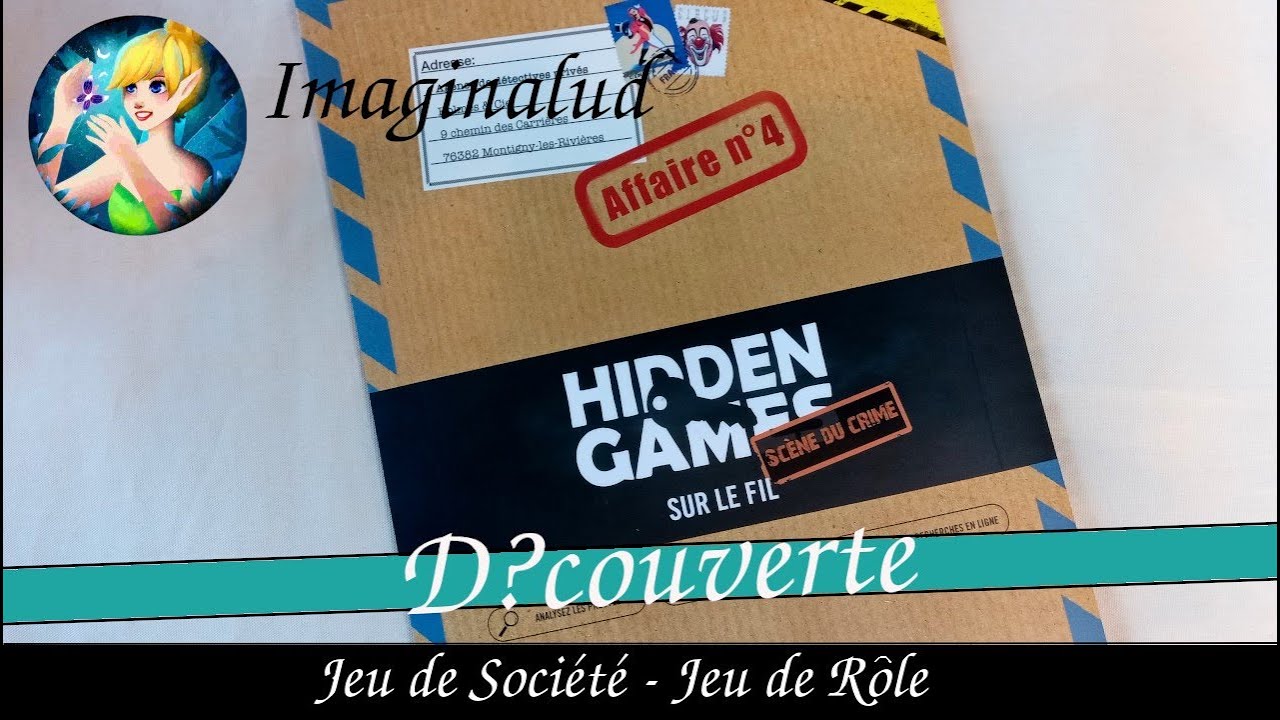 Notre avis, notre critique - Hidden Games - Un jeu d'enquête sur le fil ;)