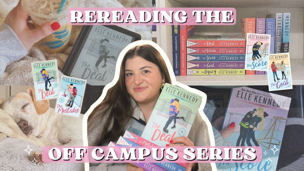 Rereading The Off Campus Series | Reading Vlog With Spoilers 💕🏒🥅