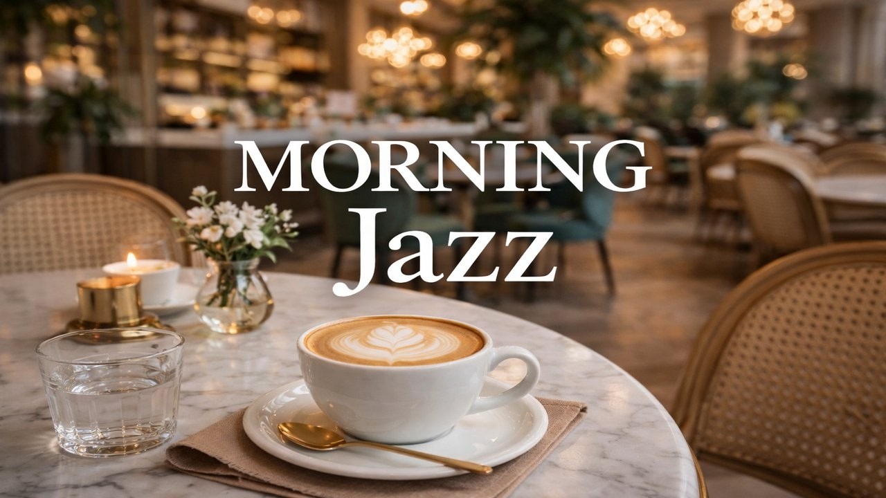 Spring Morning Cafe Jazz 🌸 | 1.5 Hours No Ads | Fresh Feel-Good Jazz for a Happy Monday Morning