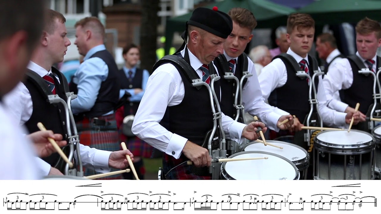 Fife Police Drum Medley - World Pipe Band Championships 2017