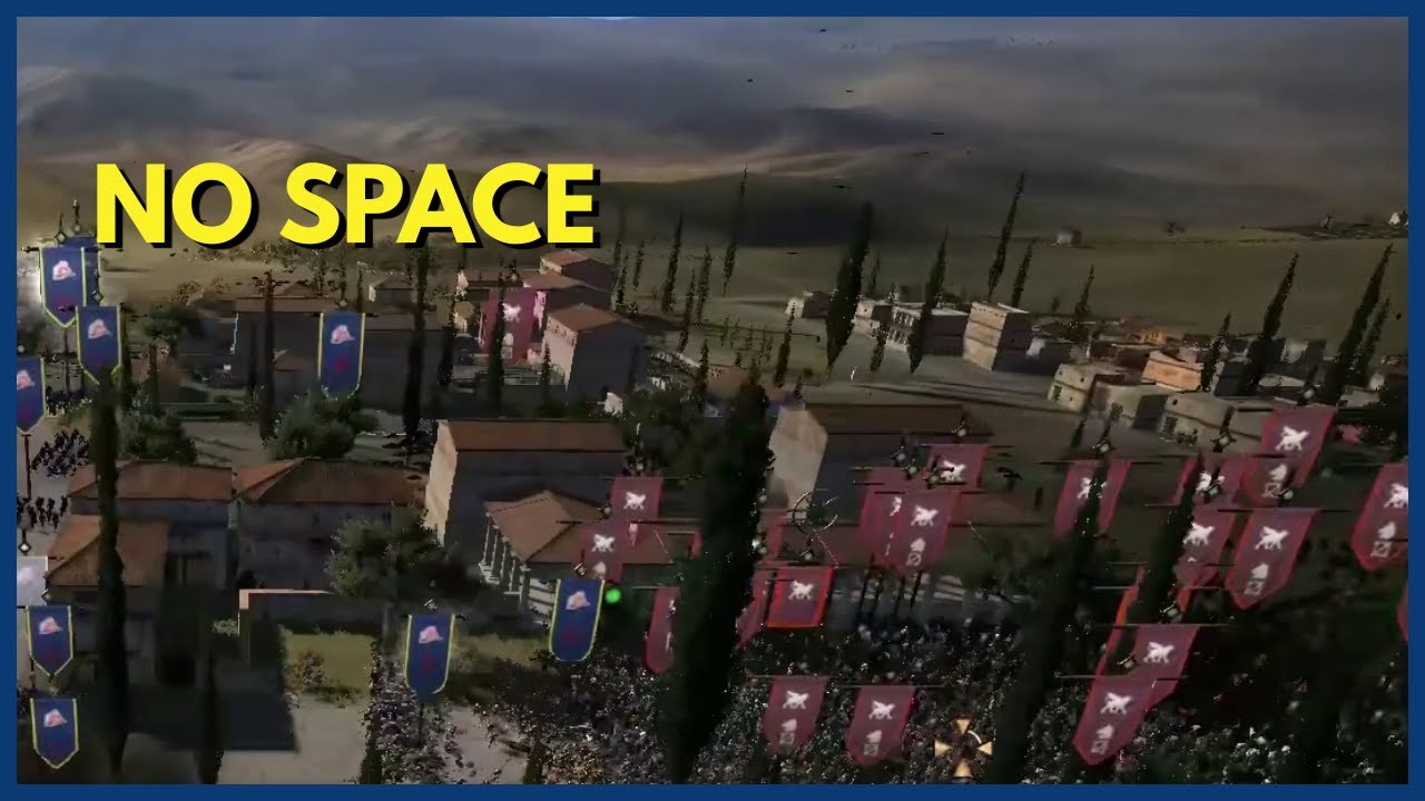 No Space: How Horse Archers Lose in Cities | Total War: Rome II