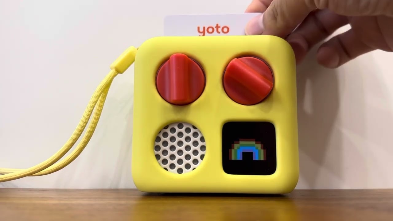 [Yoto mini 主機介紹］迷你音樂故事機播放器