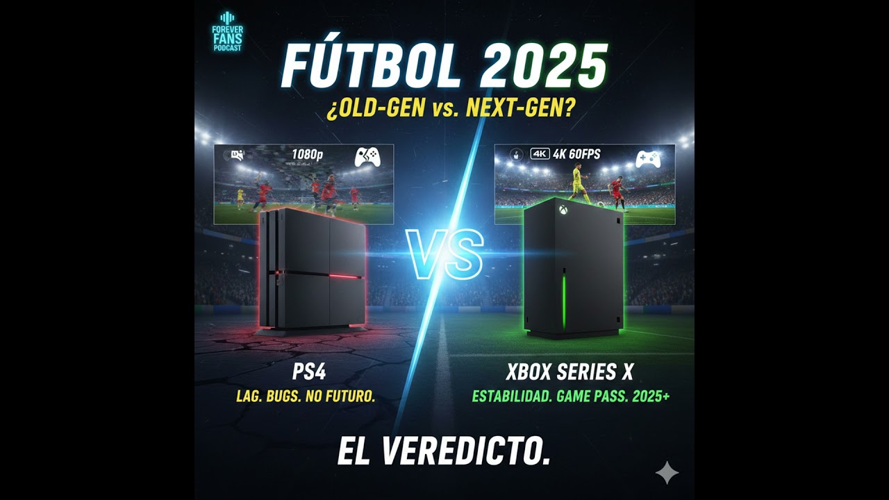 Fútbol 2025: Old-Gen vs Next-Gen? El Veredicto